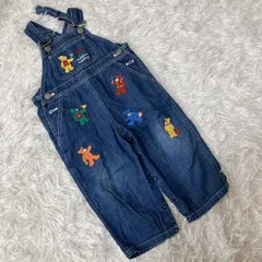 レア♡ミキハウス　サロペット  デニム