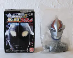 [KO]マスコレ　ウルトラマンvol2　ウルトラマンメビウス　バンダイ　フィギュア　特撮ヒーロー　内袋未開封　台座付き　ボタン電池　対象年齢15歳以上　説明書付き　動作未確認