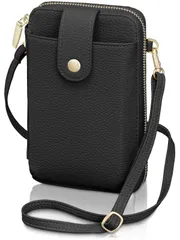 ショルダーバッグ スマホポーチ スマホポシェット 軽量 軽量 レザー調 レディース 140ｇ】 ポーチ 【 お財布ショルダー 携帯 ショルダー 斜め掛け スマホ 縦型 横型 [アンコール] 財布機能付き