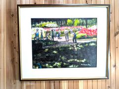 丹後の舟屋 海の風景 水彩画 F6 原画 インテリアアート - メルカリ