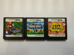 【中古品】ニンテンドーDS　ソフト3点おまとめ　スーパーマリオ64DS　Newマリオブラザーズ 　トモダチコレクション　I→C.0
