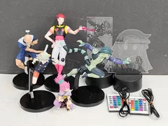 HUNTER×HUNTER 　ハンター×ハンター　まとめ売り　フィギュア　ネテロ　ヒソカ　メルエム　ネフェルピトー　マチ　/　アクリルLEDライト　ヒソカ　アルカ