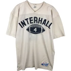 古着 80年代 チャンピオン Champion トリコタグ Vネック フットボールTシャツ USA製 メンズXL相当 ヴィンテージ/eaa617104