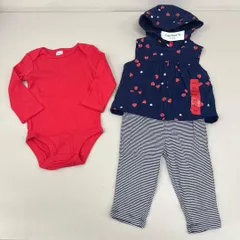 A83-1552437 Carter’s カーターズ ベビー 3点セット US/9m 69〜72cm ベスト ロンパース パンツ