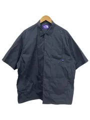 THE NORTH FACE PURPLE LABEL (ザノースフェイスパープルレーベル) Nylon Taffeta Field ナイロンタフタフィールド ショートスリーブシャツ 半袖 N25SG055 XL ダークグレー メンズ/049