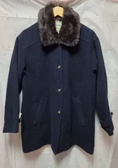 Amista Club  ファー衿付きコート