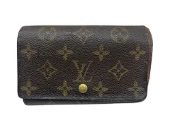 LOUIS VUITTON (ルイヴィトン) モノグラム ポルトモネ・ビエトレゾール 二つ折り財布 M61730 ブラウン ブランド/049