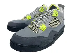 NIKE (ナイキ) AIR JORDAN 4 RETRO LE エアジョーダン レトロ スニーカー Neon ネオン CT5342-007 29cm US11 グレー メンズ/049