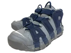 NIKE (ナイキ) AIR MORE UPTEMPO 96 エアモアアップテンポ スニーカー 921948-003 24cm US6 グレー×ネイビー レディース/049