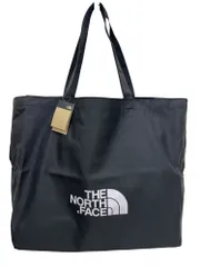 THE NORTH FACE (ザノースフェイス) SHOPPER BAG ⅡL ショッパーバッグ プリントロゴ  NN2PP81A ブラック×ホワイト メンズ/045