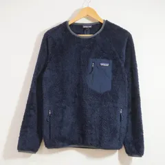 patagonia (XS) ロスガトスクルー ボアフリーストップス パタゴニア ネイビー系　25895FA19　K1-7