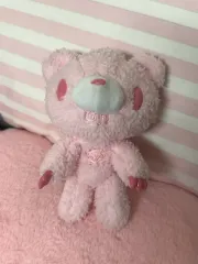 いたずらぐまのグル～ミ～(グルーミー) ピンク ぬいぐるみ ぬい キーホルダー