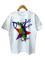 FLAGSTUFF (フラッグスタッフ) ×ドラゴンボール プリント半袖Tシャツ ピッコロ大魔王 FS1026 M ホワイト メンズ/045