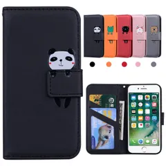 iPhone se 第3世代 ケース iPhone se2 ケース 手帳型iPhone7 iPhone8 iPhone SE 第2世代 通用ケース 防塵 耐衝撃TPU素材 かわいい動物 アイホン7 ケース アイフォン8 ケース iPhone SE 3 ケース 