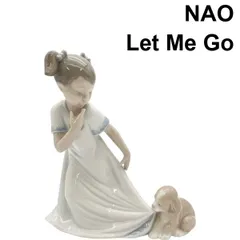 ナオ NAO フィギュリン 磁器 ひっぱらないで Let Me Go 型番#1434 白 ポーセリン レディース 6V250のサムネイル