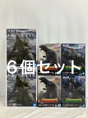 未開封 ゴジラ 洋上イメージ 怪獣咆哮撃 ガメラ フィギュア まとめ 3種 6個セット LF2963 f101