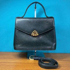 NOEL VOGUE レザー ハンドバッグ 2way ショルダー シャークスキン 