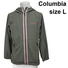コロンビア Columbia パーカー ジップアップジャケット フーディー カーキ オリーブグリーン L メンズ S6B458