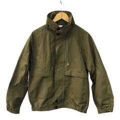 OUTDOOR アウトドアプロダクツ アスレチックブルゾン レディース ナイロン ジャケット ショート丈 カーキ フリーサイズ 24-011-074-1110-3-0 中古 T1 OUTDOOR アウトドアプロダクツ アスレチックブルゾン レディース