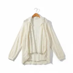 アイボリー レース カーディガン セット