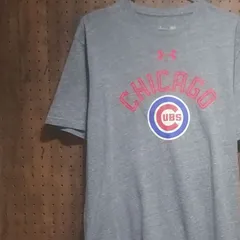 UNDER ARMOUR アンダーアーマー　heartgear　シカゴ・カブス　プリントＴシャツ　サイズＬ