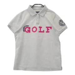 サイズ：1 PEARLY GATES パーリーゲイツ  半袖ポロシャツ  グレー系 [240101625301] ゴルフウェア レディース ストスト