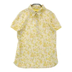 サイズ：M CALLAWAY キャロウェイ  半袖ポロシャツ 花柄 イエロー系 [240101629821] ゴルフウェア レディース ストスト