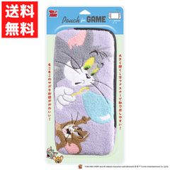 Tom & Jerry Switch 2 Game Cover, Sagara Pouch Case, Portable Storage, Cute, Fluffy PG-WSW2P01TAJ [S]