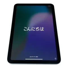 Apple iPad mini  A17 Pro MXN73J/A ブルー Wi-Fiモデル 128GB 充放電回数 0回 最大容量 100% タブレット アップル 中古 美品 M10930538