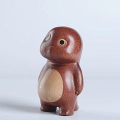 となりのトトロ 木製 置物 トトロ フィギュア かわいい 実木 車載