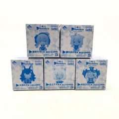 01w-4794 ○  未開封品 一番くじ ホロライブ ちょこのっこコレクション 5点セット 星街すいせい 猫又おかゆ 白上フブキ 大神ミオ 沙花叉クロヱ  フィギュア  【中古品】