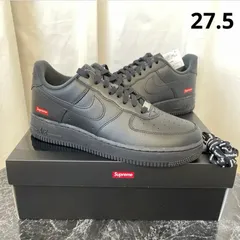【未使用品】ナイキ シュプリーム エアフォース1 Supreme Air Force 1 LOW SP ブラック 27.5cm CU9225-001