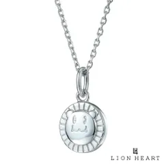 ライオンハート サニー アイコン ネックレス サージカルステンレス316L シルバー 金属アレルギー対応 メンズ ブランド LION HEART