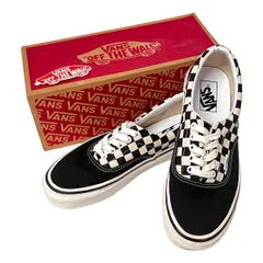 VANS Era 95 DX ヴァンズ エラ BLK/WHT/CHK チェッカーフラッグ スニーカー 靴 26.0cm アパレル F10952524