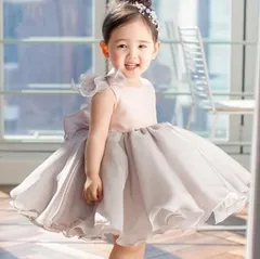 ＜在庫処分＞女の子 プリンセスドレス 150cm 夏用 キッズ フォーマルドレス 花童 ドレス 演出会 ピアノ 発表会 結婚式 bu1