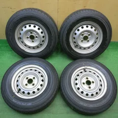 ほぼ未使用★165R13 6PR トーヨー V-02e スチール ホイール 13インチ PCD100/4H★6021503HAノのサムネイル