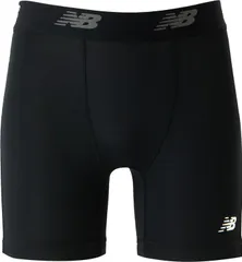 ニューバランス New Balance サッカー ジュニアストレッチインナーロングパンツ キッズ 子供 ズボン ボトム ウエストゴム フィット 安定 ソフトな肌触り マイクロファイバー ロゴ入りバンド 小学生  JJPF7386 BK ブラック