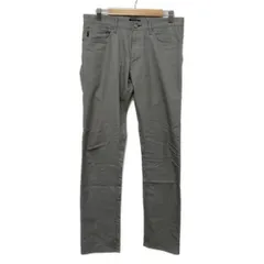 Burberry Black Label(バーバリーブラックレーベル) パンツ サイズ79 メンズ美品  - グレー フルレングス/一部合皮