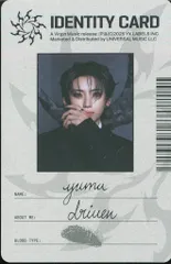 &TEAM 通常盤 YUMA Go in Blind (月狼) IDカード