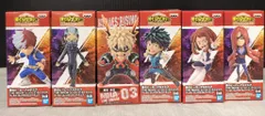 BANDAI SPIRITS WCF僕のヒーローアカデミア THE MOVIE ヒーローズ:ライジング 全6種セット