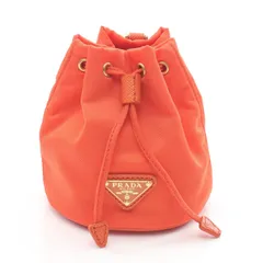 プラダ PRADA チャーム Re-Nylon 1TT2022DMKF0S2G オレンジ ナイロン チャーム レディース 新品のサムネイル