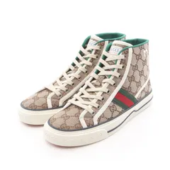グッチ GUCCI スニーカー テニス 1977 GGキャンバス キャンバス スニーカー レディース Used A