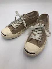 CONVERSE コンバース キャンバス ジャックパーセル ローカット スニーカー size24.5?/ベージュ ■■ レディース