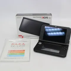 403)Nintendo 3DSLL SPR-001 ブラック 4GBSDカード付き 任天堂 ゲーム機 ニンテンドー