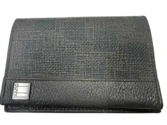 『dunhill』ダンヒル カードケース 名刺入れ ブラウン メンズ 男性用 紳士 高級 人気ブランド レザー 中古品　状態良い dunhill   H7-6-16