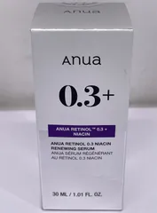 アヌア レチノール 0.3 ナイアシンリニューイングセラム 30mL