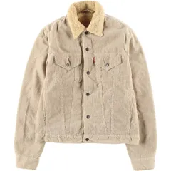 古着 00年代 リーバイス Levi's ユーロモデル トラッカージャケット コーデュロイボアジャケット メンズL相当/eaa616832のサムネイル