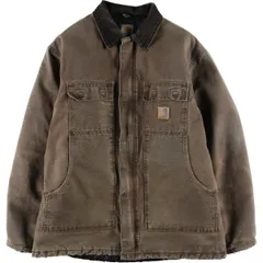 古着 00年代 カーハート Carhartt トラディショナルコート 中綿入り ダックワークジャケット メンズL相当/eaa616867