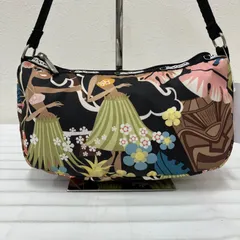 9876　LeSportsac　レスポートサック　トートバッグ　ハンドバッグ　ワンショルダー　ワンハンド　ブラック　黒　ハワイ　限定　レディース　軽量　カジュアル　シンプル　小さめ　ミニ　フラダンス　フラガール　花柄