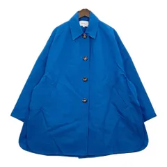 ENFOLD エンフォルド ステンカラーコート ステンカラーBOX COAT 300FS130-0230 レディース  無地 ブルー サイズ38 ブルー コート DL18056■のサムネイル